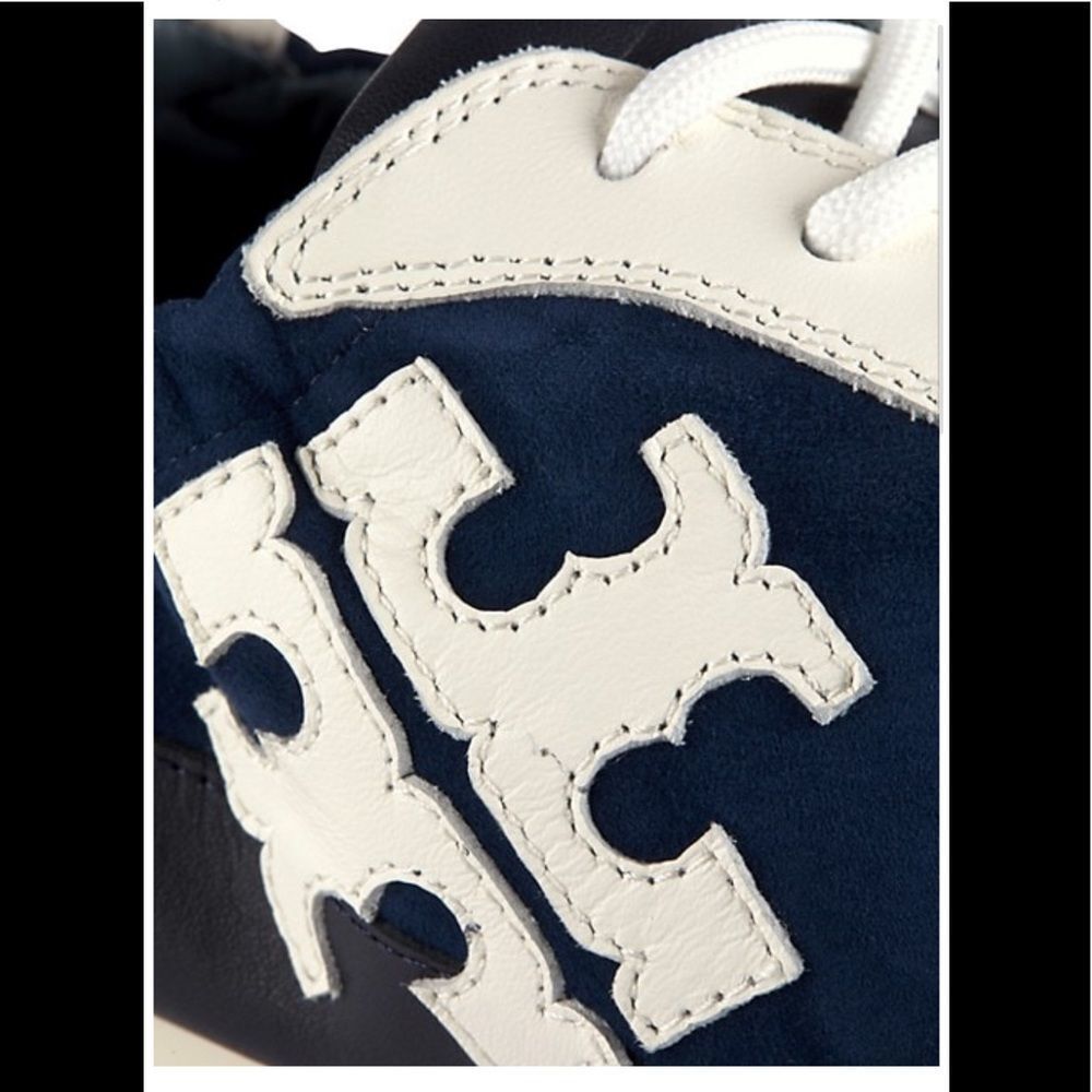 LAST CHANCE TORY BURCH suede sneaker - Picture 8 of 13